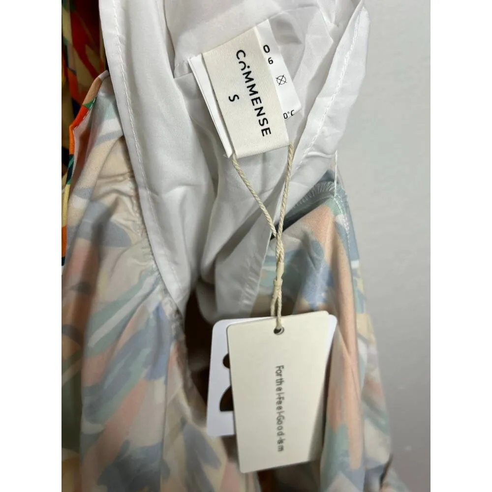 Commense Printed Cami Midi Dress S NWT - Image 5