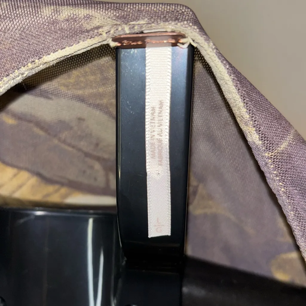 Free people Long Sleeve Blouse in Brown and Tan /size large - Image 5