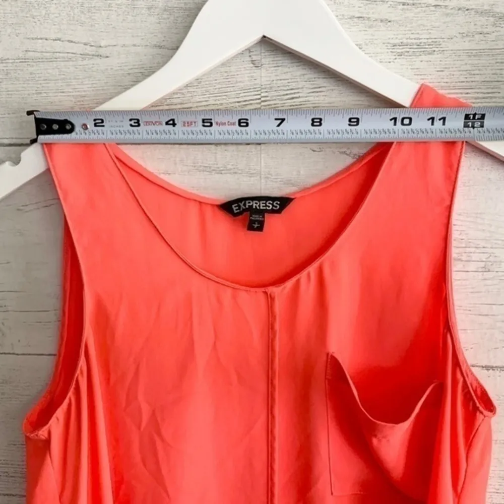 Express Bright Orange Tank Top - Image 8