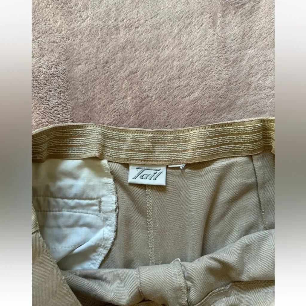 Tail Women's Beige Golf‎ Pants Ankle Performance Tech Stretch Waist 30 Tan - Image 7