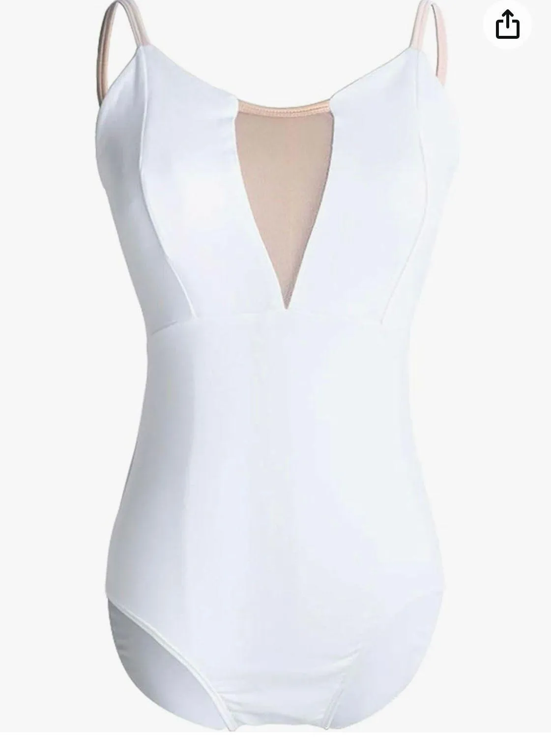 Women's Dance Leotards Camisole Cotton Ballet Bodysuit - Image 4