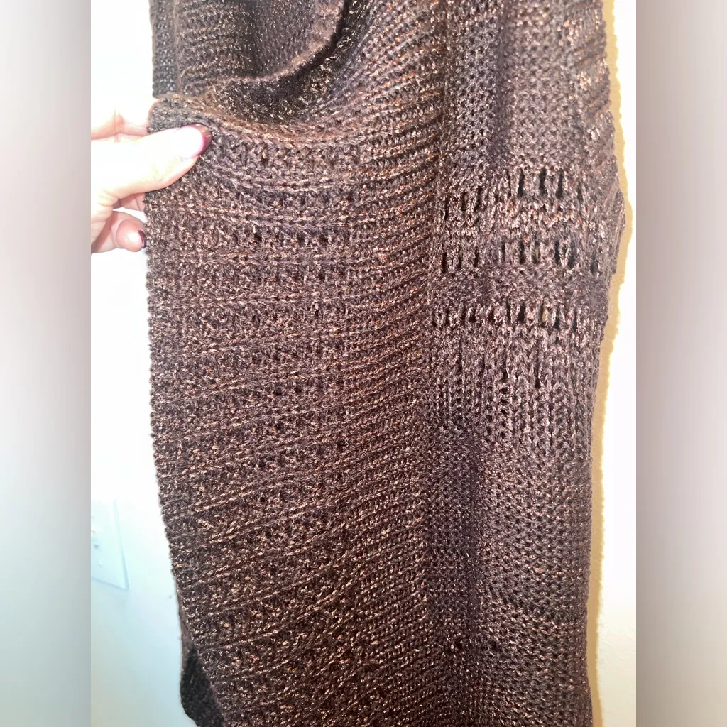 Maurices Open Front Knit Sleeveless Cardigan Vest NWT Size Small - Image 4