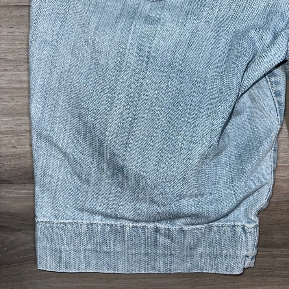 Vintage 90s Levi Strauss & Co Women’s Signature Cotton Stretch Jean Shorts Sz 10 Blue - Image 8