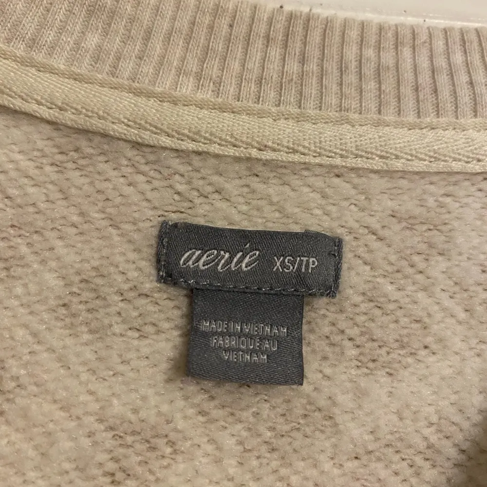 Aerie Oversized Desert Leopard Print Crewneck Pullover Sweatshirt - Image 5