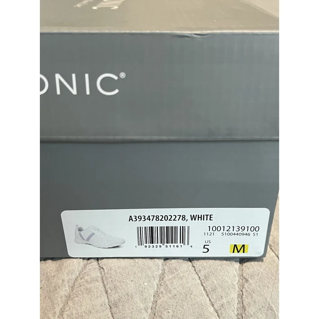 Vionic Brisk Maren Sneakers Womens Size 5 White Lavender Athletic Low Top Shoes - Image 6