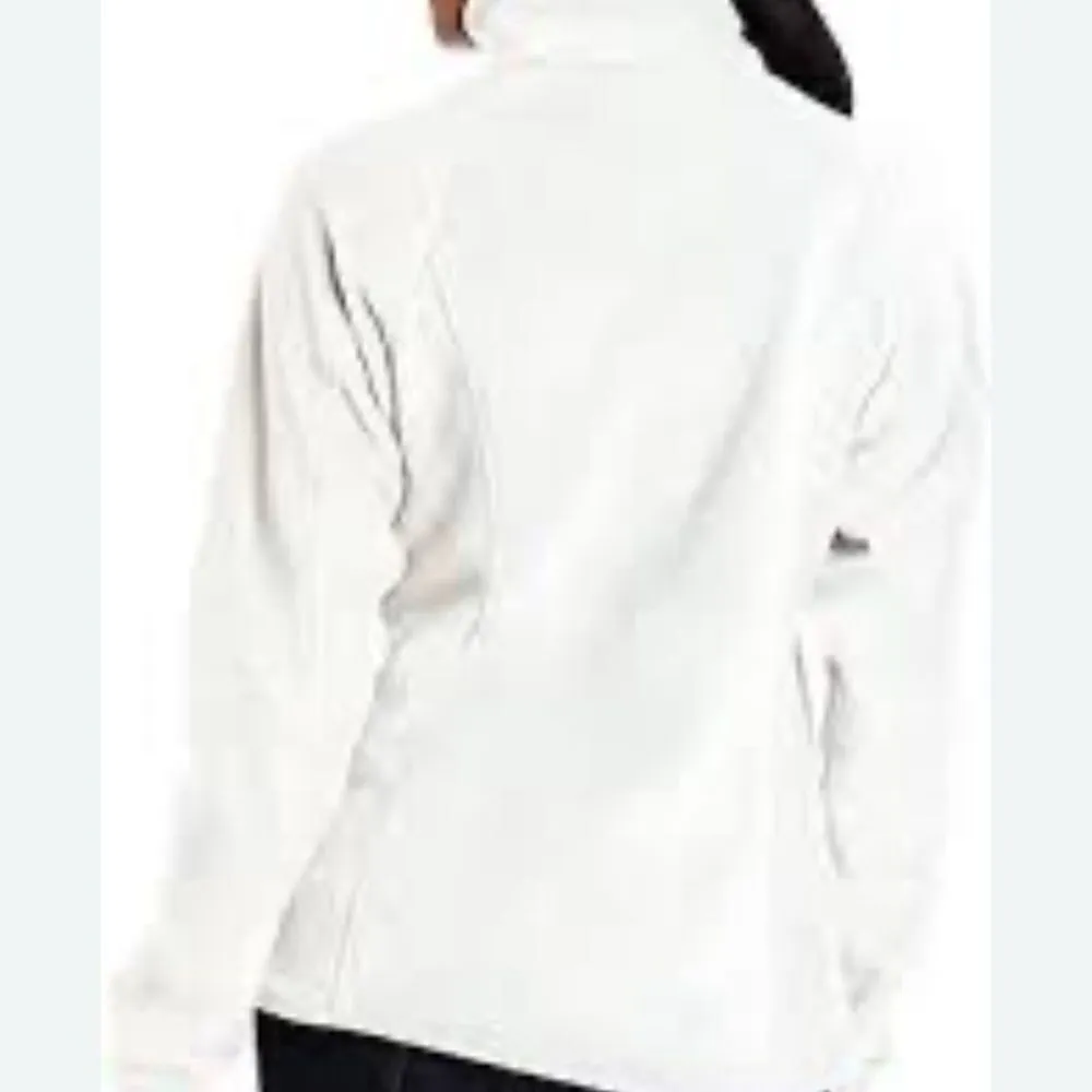 Columbia White Fleece Utility Zip Up Jacket - Image 2