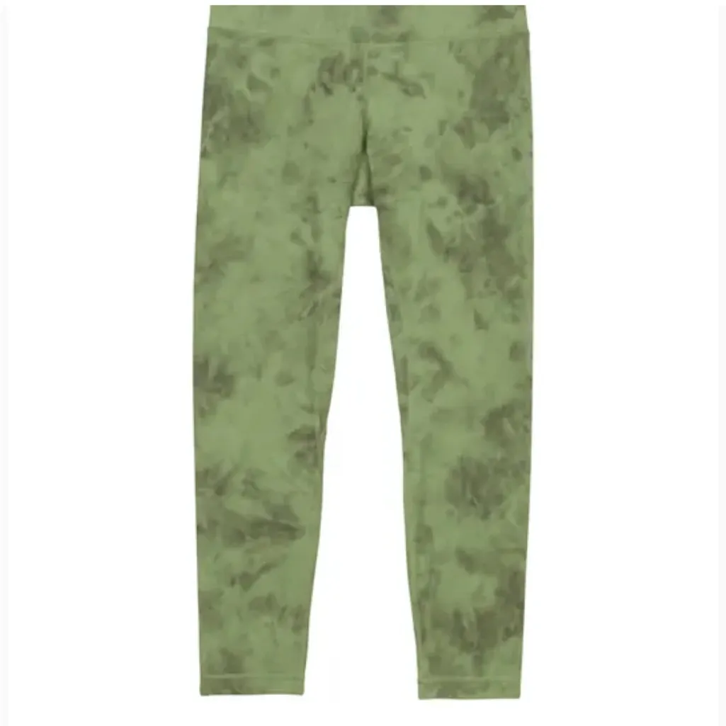 lululemon Align High-Rise Pant 25 Diamond Dye Vista Green Olive size 4 - Image 5