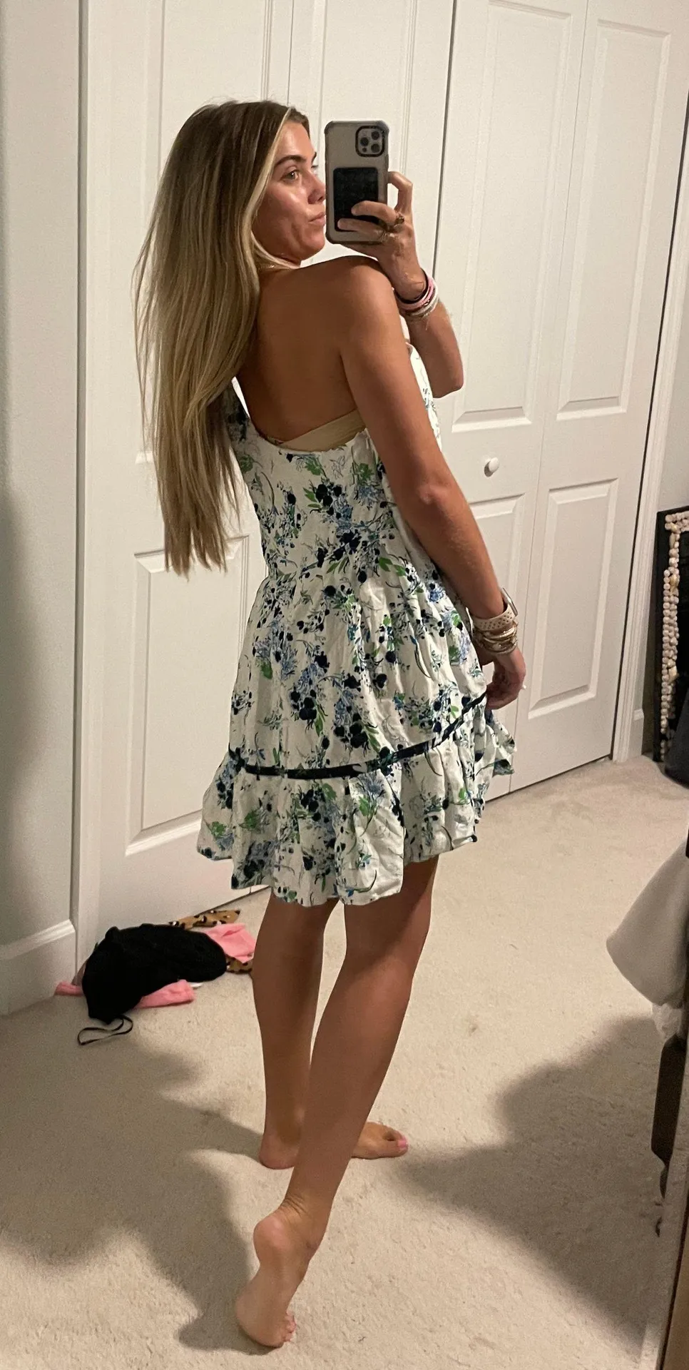Free People One Shoulder Dress - Image 3