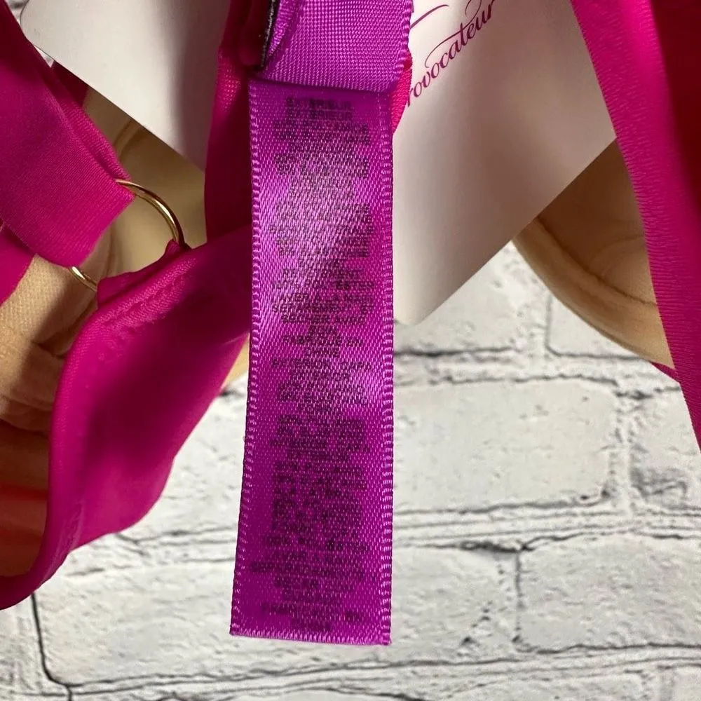 L’Agent by Agent Provocateur Women’s Adrina Swim Bikini Top Underwire Pink S NWT - Image 10