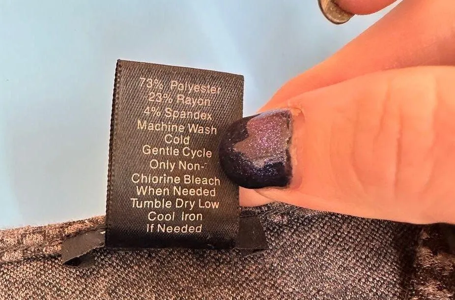 Ann Taylor Grey Peplum Animal Print Ruched Pleated Side Dress Size SP - Image 2