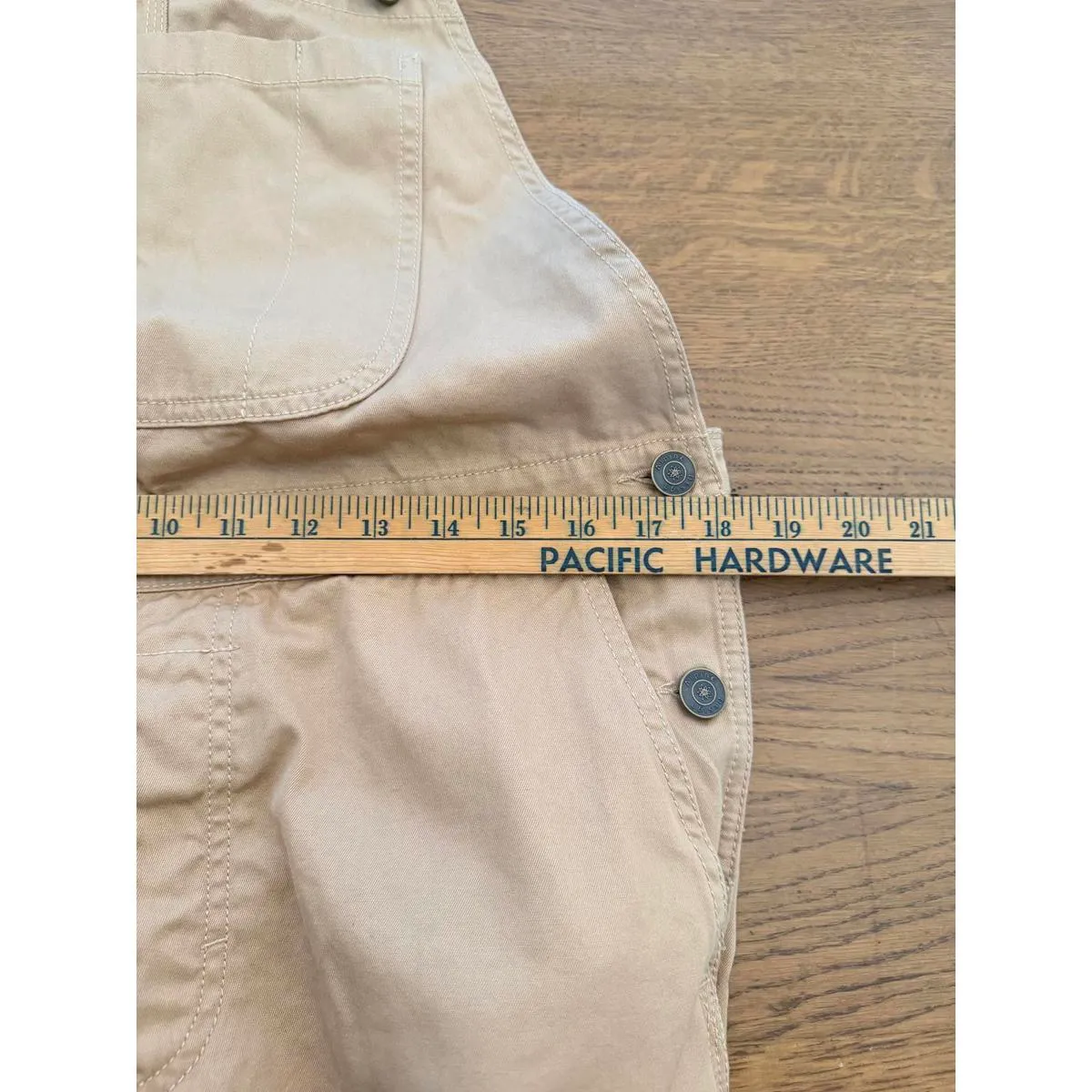 Tan Women's Denim Overalls - Image 6