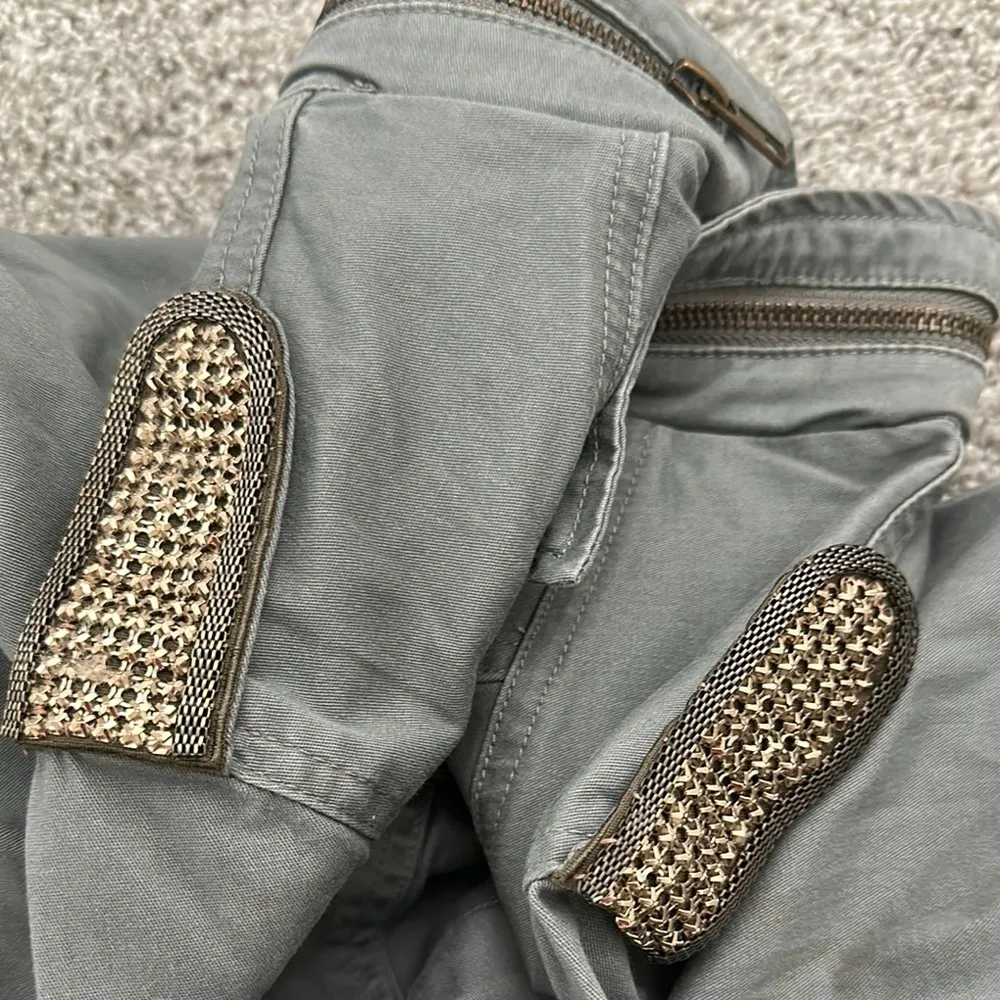 French Connection Gray Utility Jacket with Stand-up Collar - Image 13