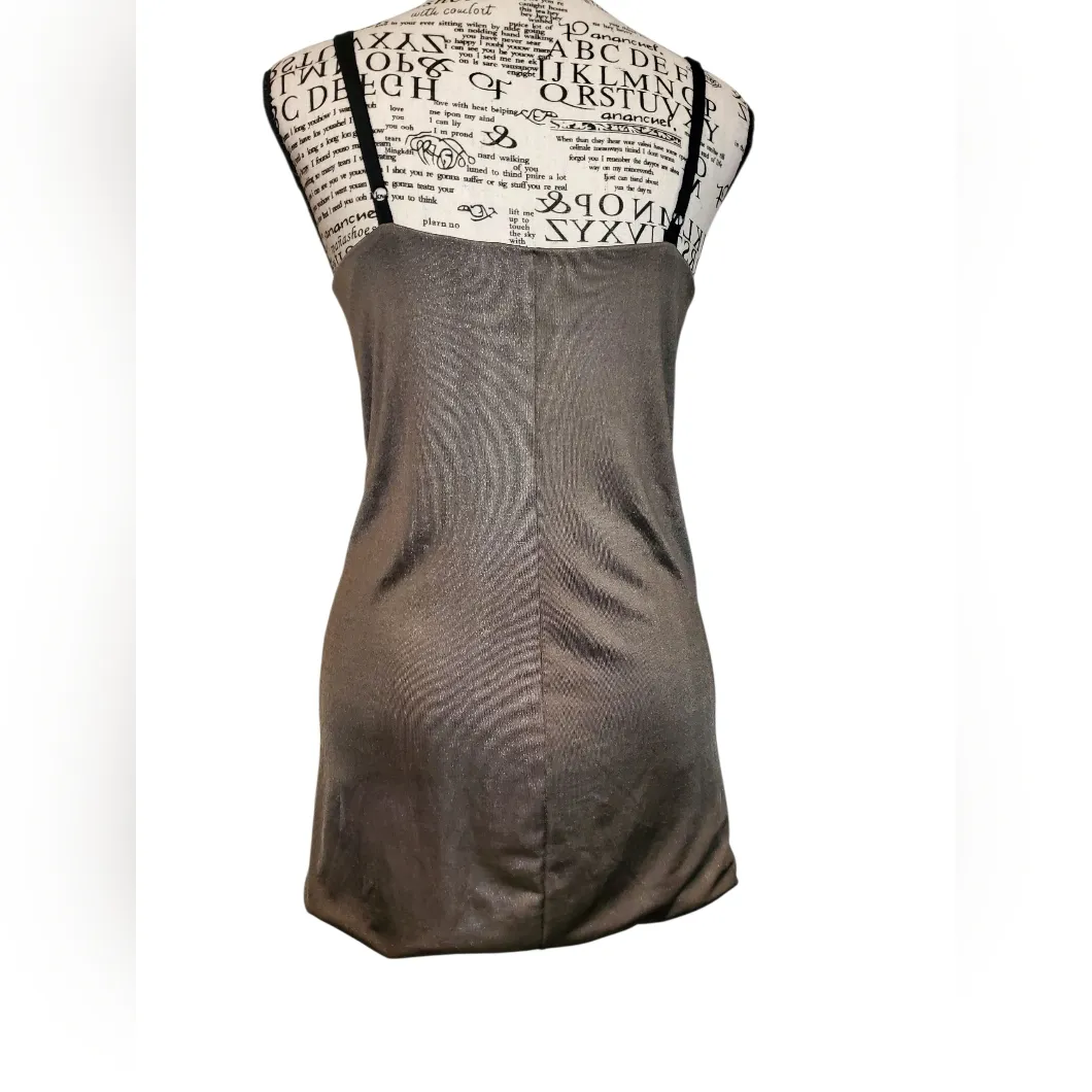Armani Exchange  Metallic Tank Top   w/straps Size:M - Image 3
