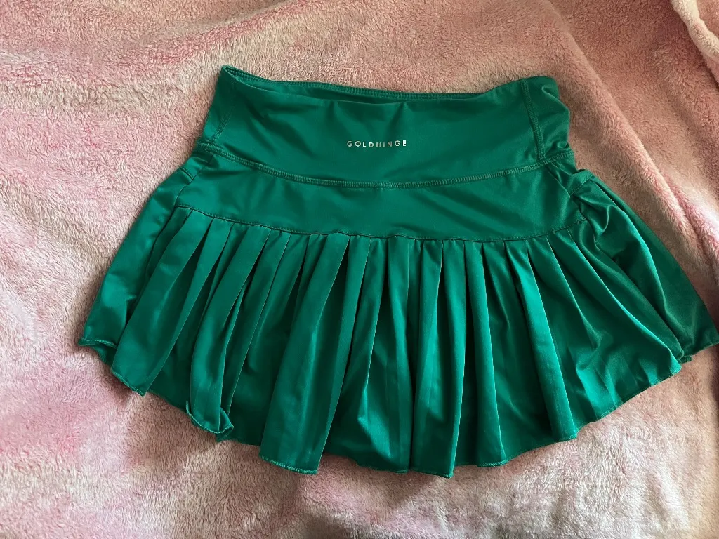 Gold Hinge Green Skirt - Image 2