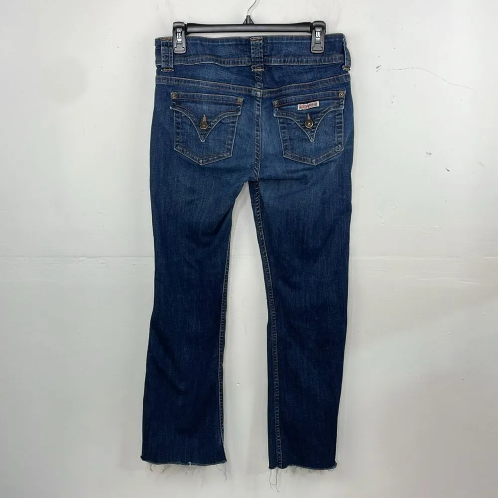 Hudson Jeans Midrise Signature Bootcut Denim Size 28 Dark Wash - Image 5