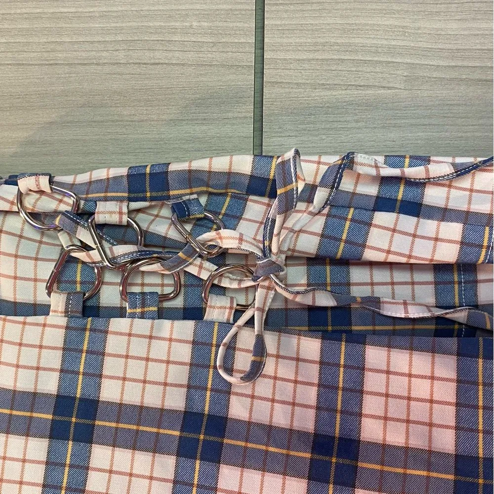 Like An Angel Plaid Skort Size Large - Image 4