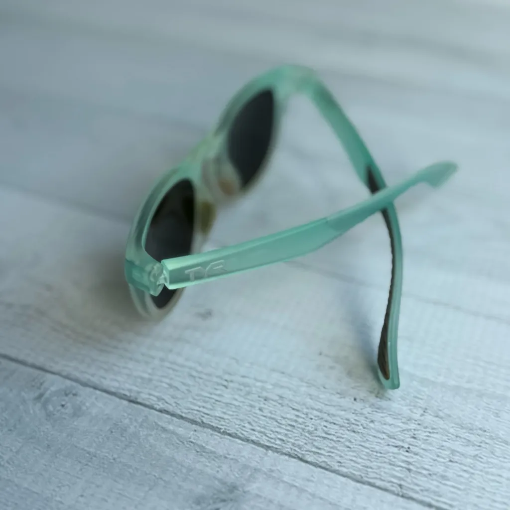 TYR Ladies Ancita HTS Lifestyle Polarized Mint Silver Mirrored Sunglasses Green - Image 7