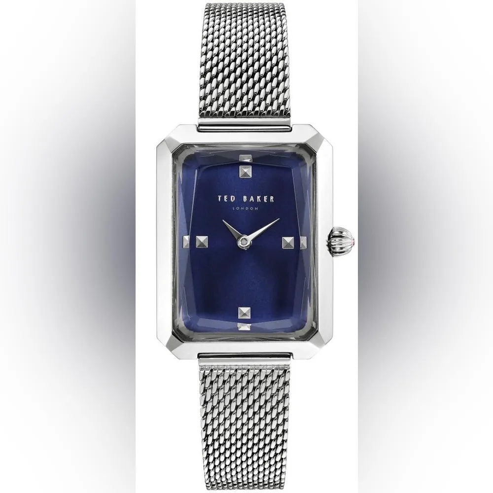 Ted Baker  Blue Dial Silver Watch - Image 2