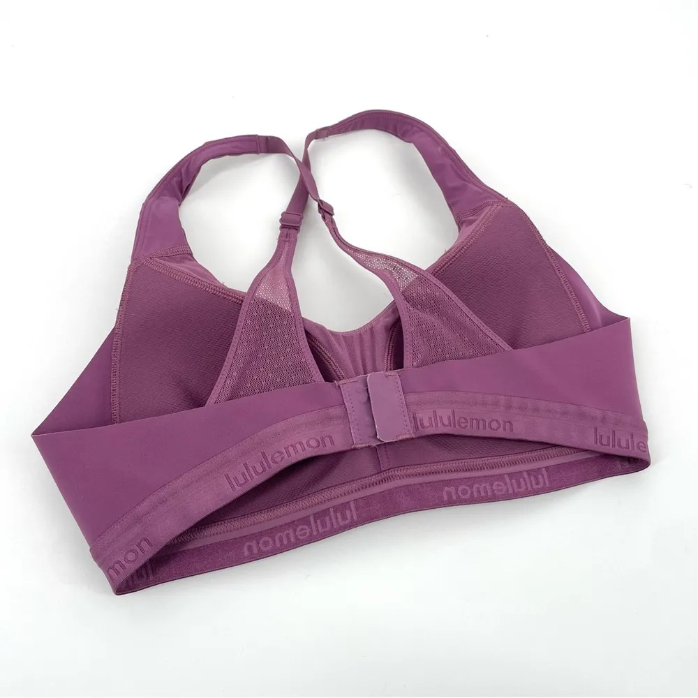 Lululemon Up For It Bra in Vintage Plum Size 34B - Image 5