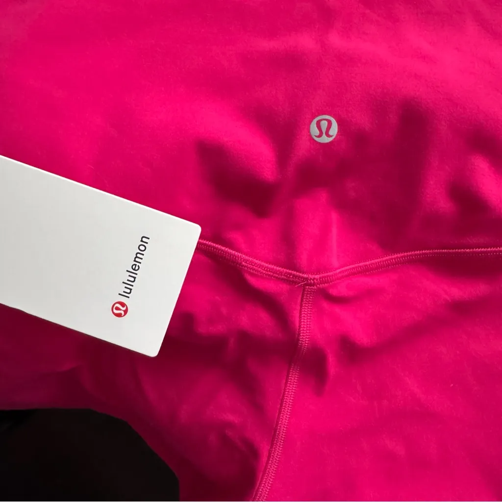 Lululemon NEW Align High-Rise Short 4" Passionate Size 14 - Image 4