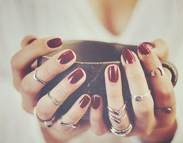 Stackable Midi Ring Set Gold - Image 3