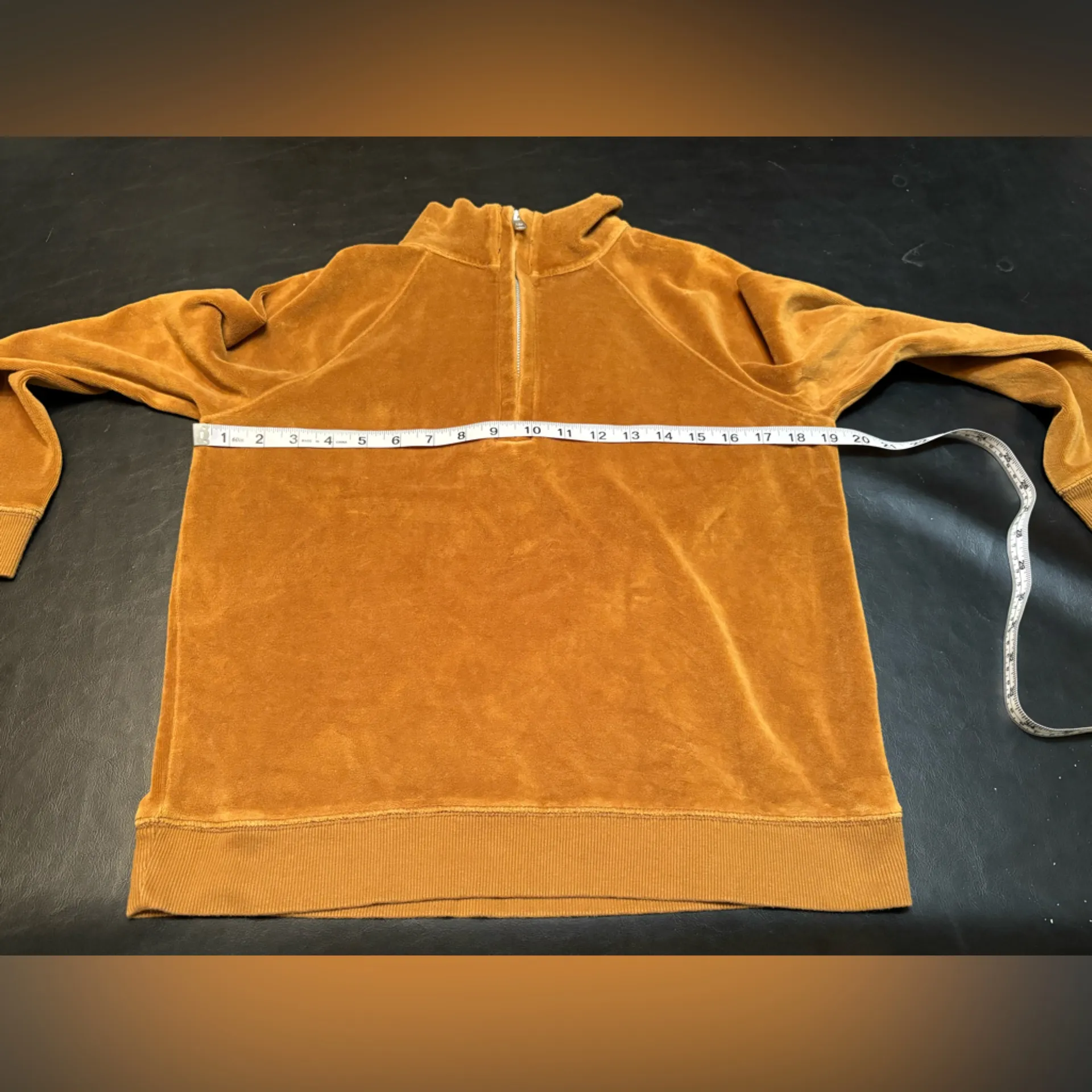 Madewell Mwl Velour Half-Zip Sweatshirt - Image 8