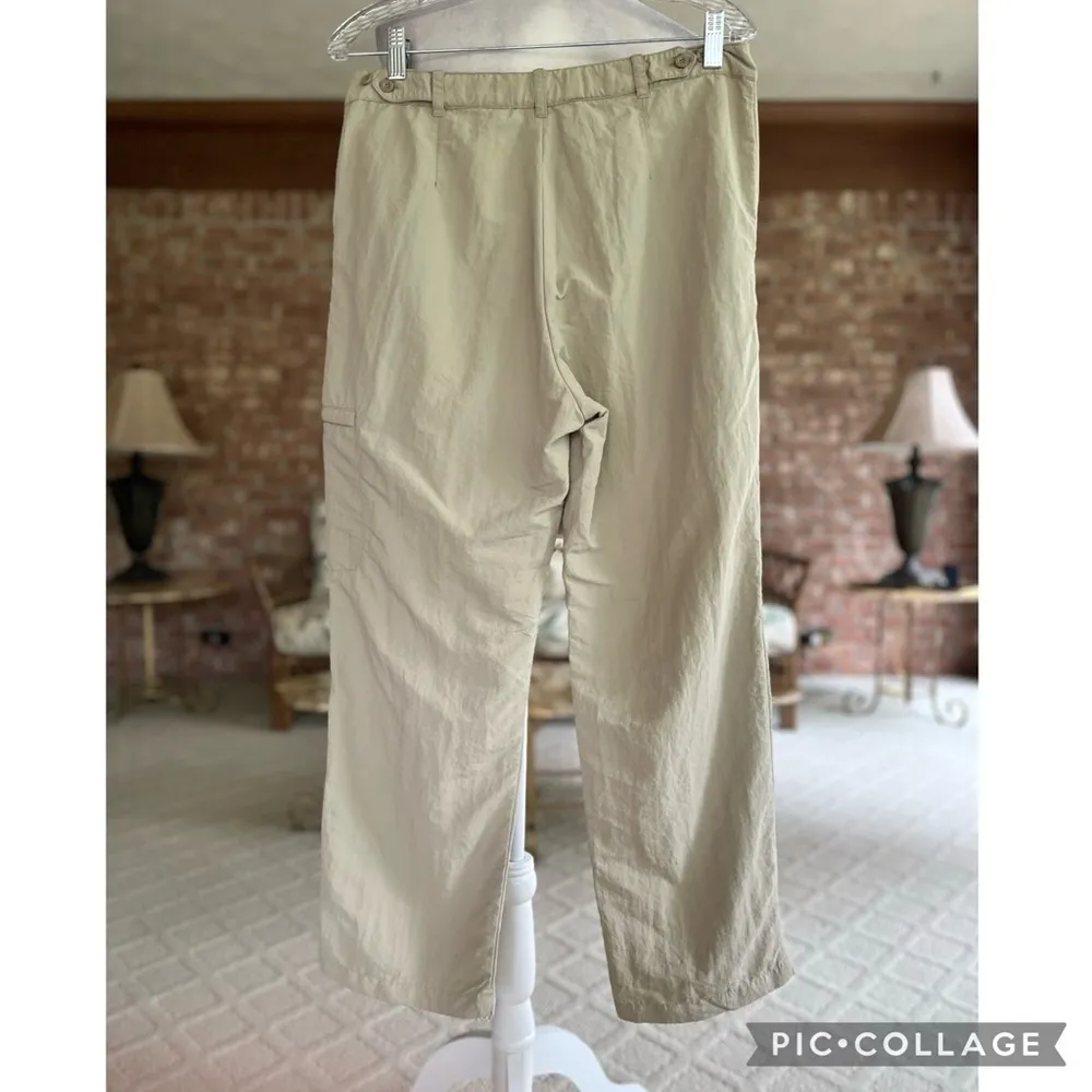 Royal Robbins Pants Khaki Nylon Utility Lightweight Outdoor Travel Vacation - Image 7