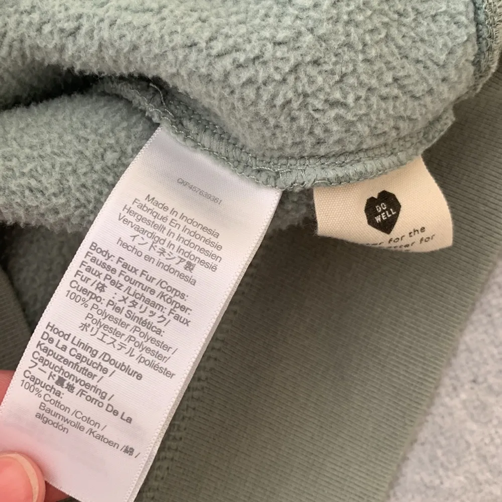 Madewell (Re)sourced Fleece Hooded Zip Jacket - Image 10