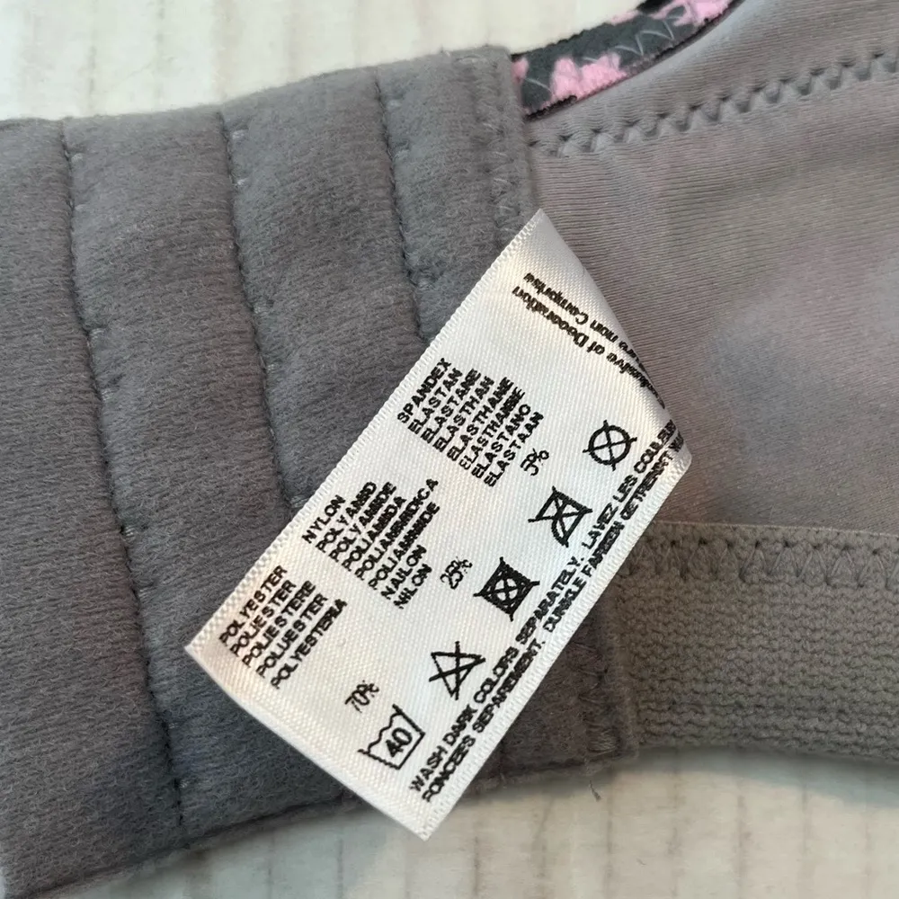 Glamorise Sports Bra Silver No - Image 16