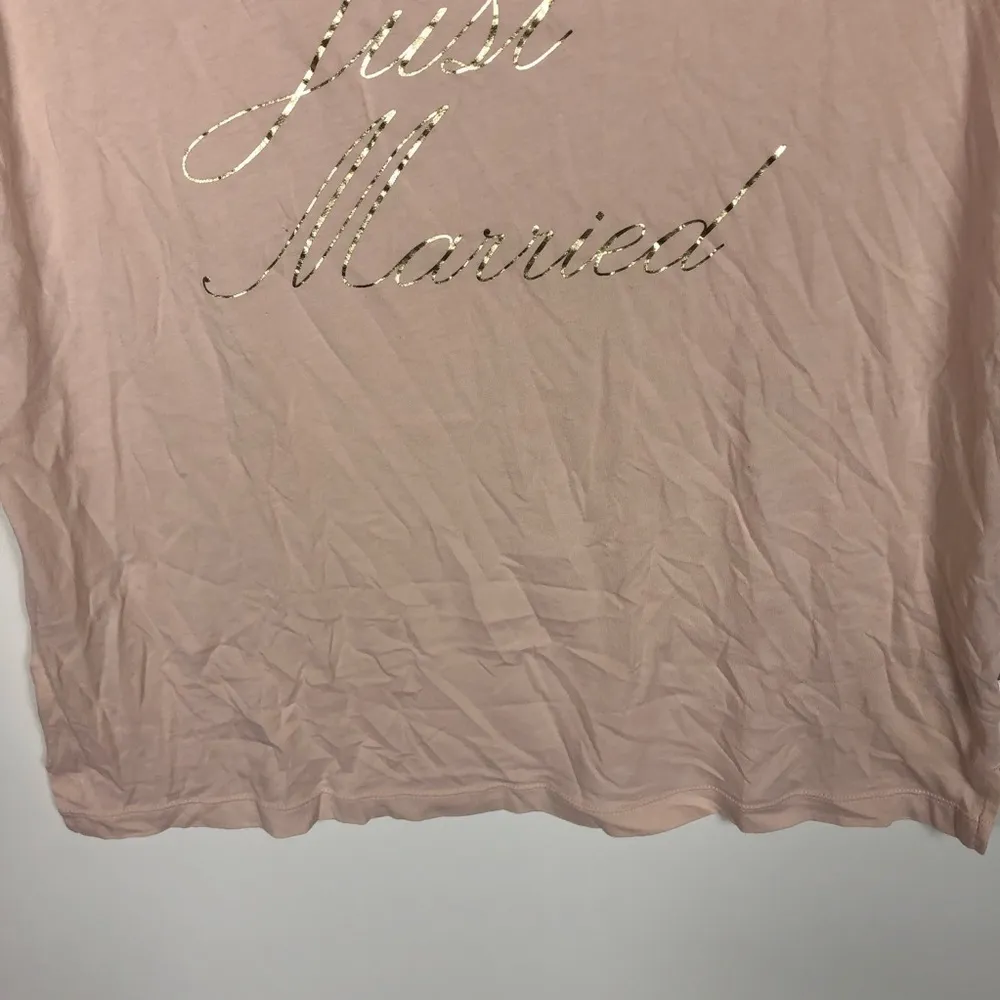 Victoria’s Secret just‎ married t-shirt - Image 3