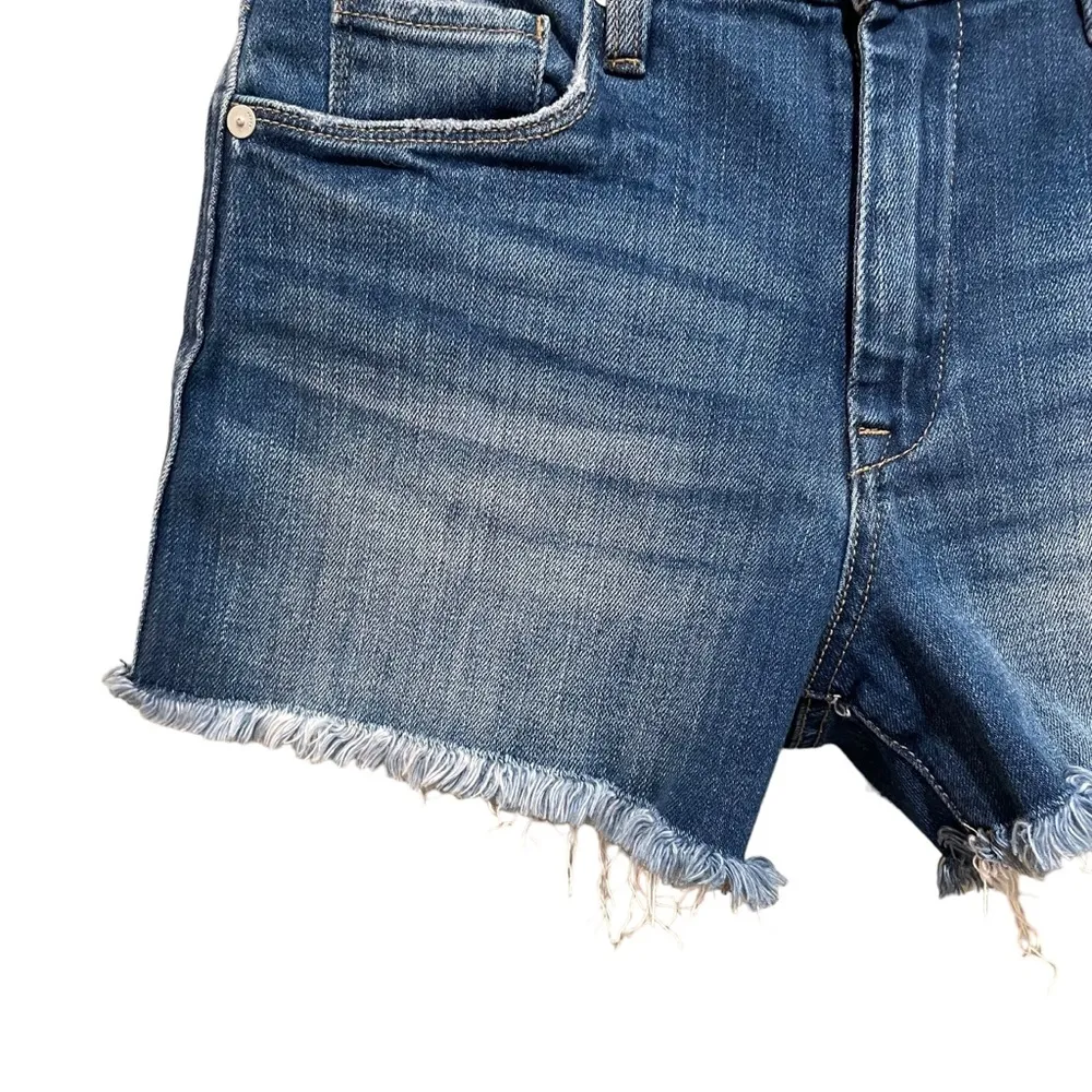 Blank NYC The Lenox High Rise Denim Shorts Medium Wash Size 26 New with Tags - Image 2