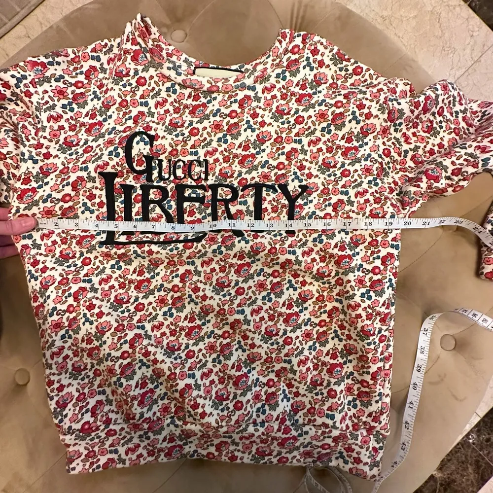 Authentic Gucci Liberty London Sweatshirt - Image 4