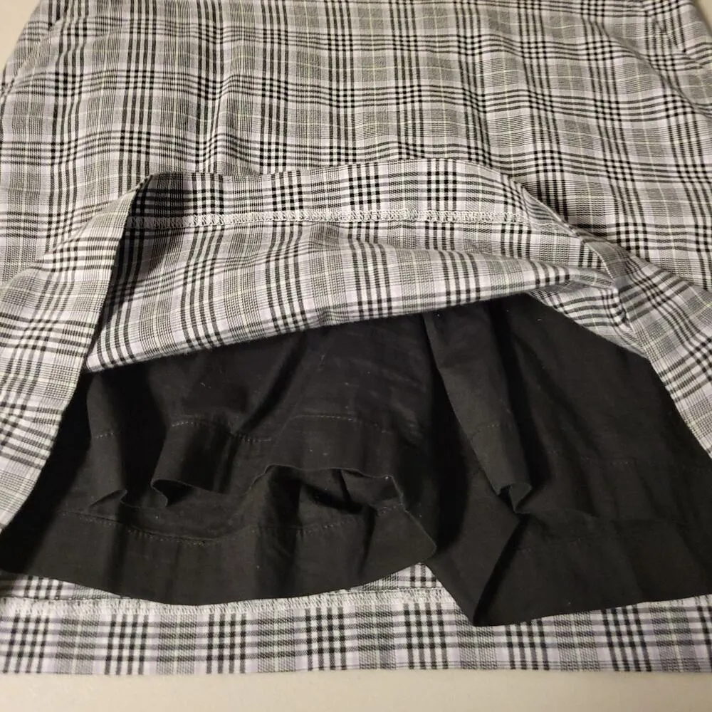 Fairway & Greene Plaid Golf Skort Women's Pickle Ball Tennis Core Preppy Size 8 - Image 6