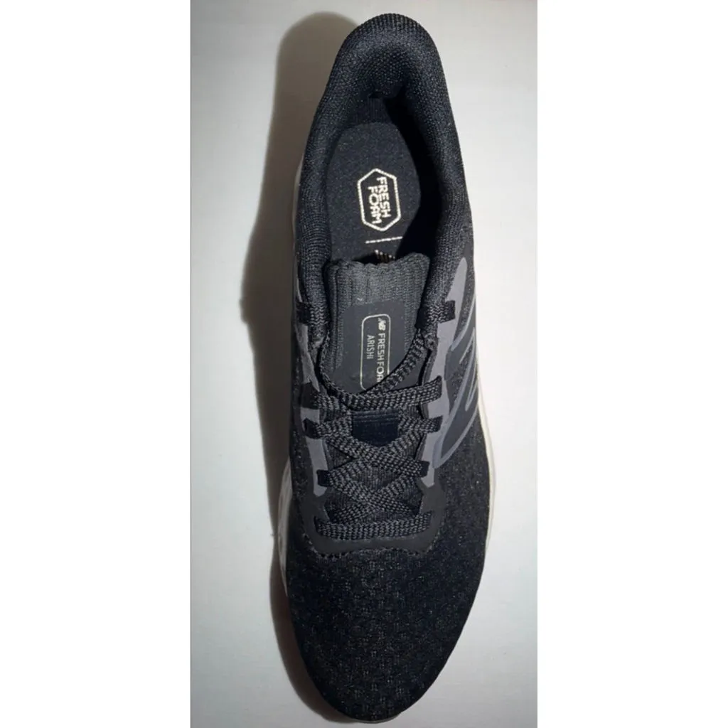 Women's New Balance Fresh Foam Arishi v4 Black Gray Athletic Shoes 7.5 - Image 3