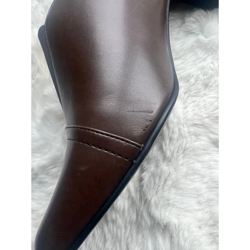 Laura Scott brown‎ booties size 9 - Image 5