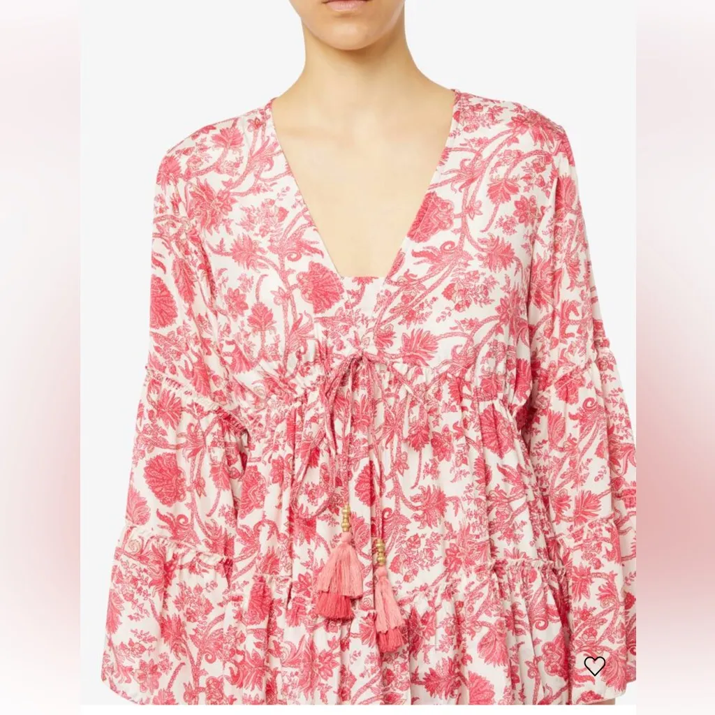 PAHIESA FORMENTERA silk dress small Pink - Image 2