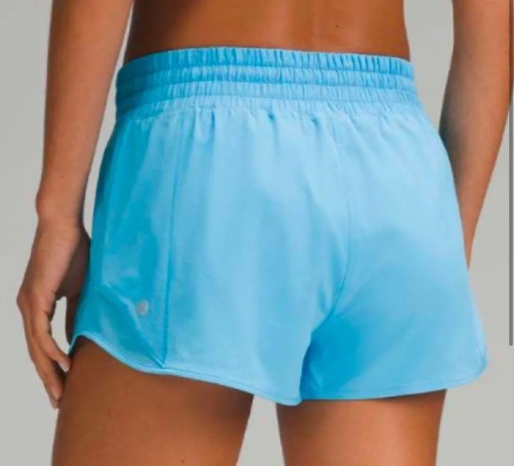 Hotty hot high rise lined short 2.5 kayak blue light - Image 2