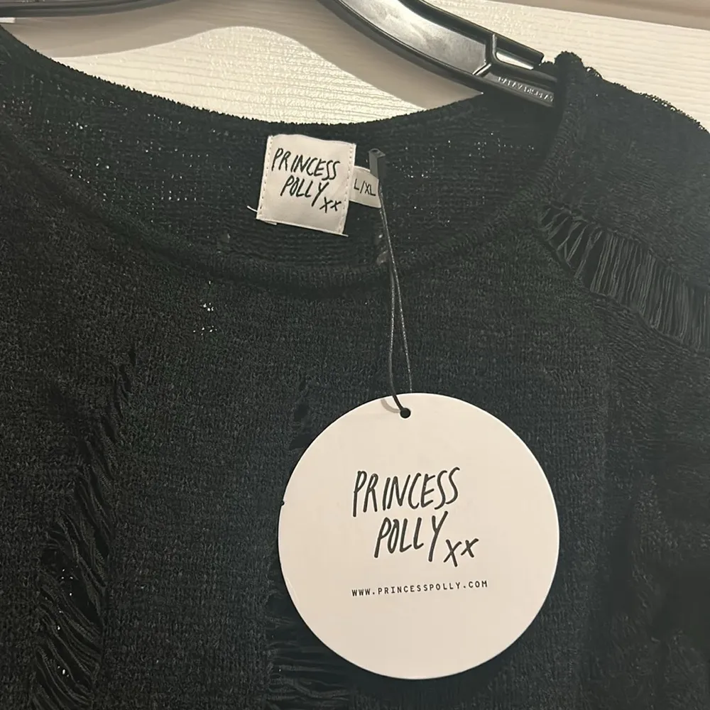 BNWT PRINCESS PILLY REGIE LONG SLEEVE MINI DRESS BLACK Size L/XL - Image 5