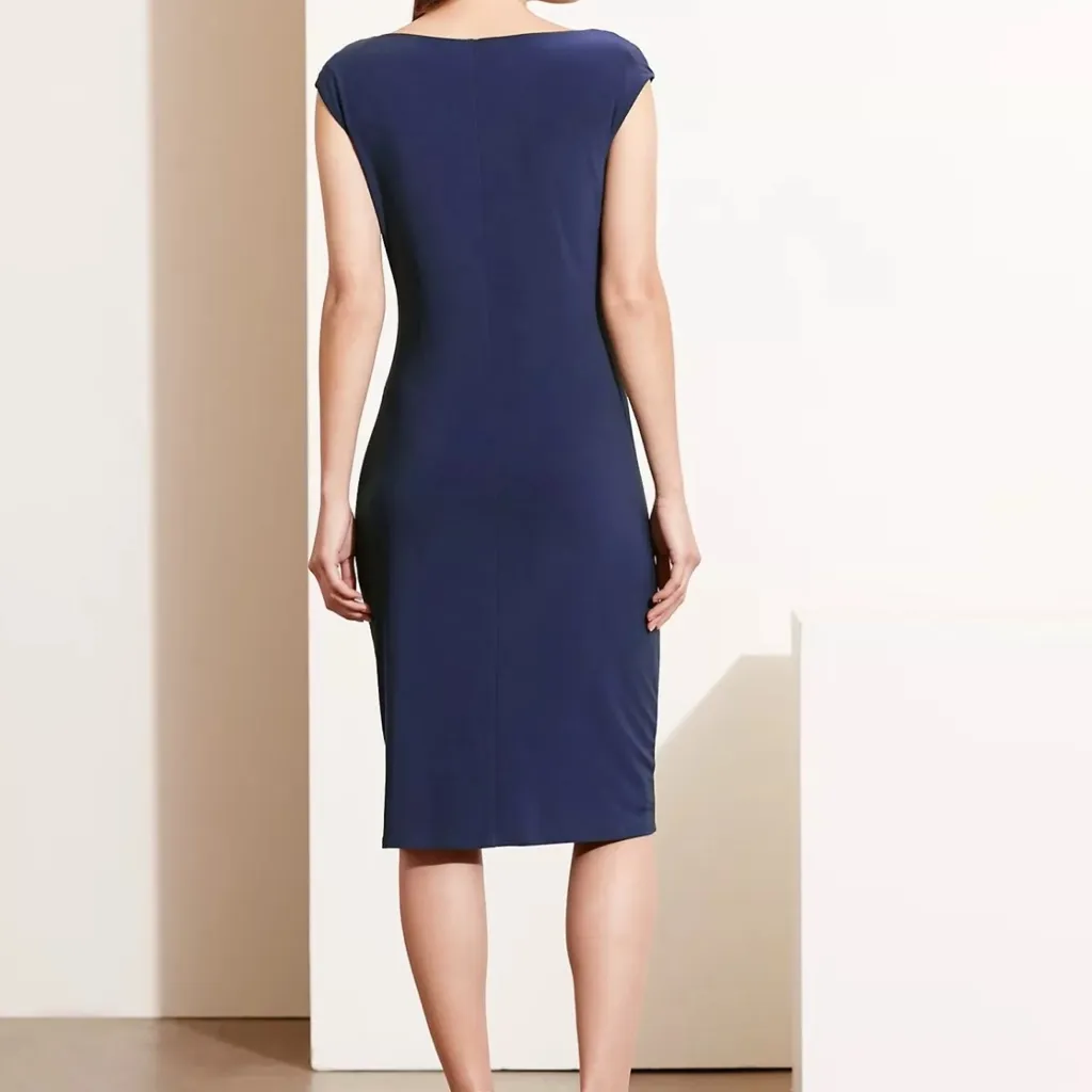 Lauren Ralph Lauren capped sleeve‎ Brandie dress size 8 - Image 3