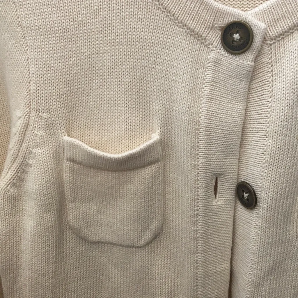 FINAL MARKDOWN Chaps cotton cardigan petite medium - Image 4