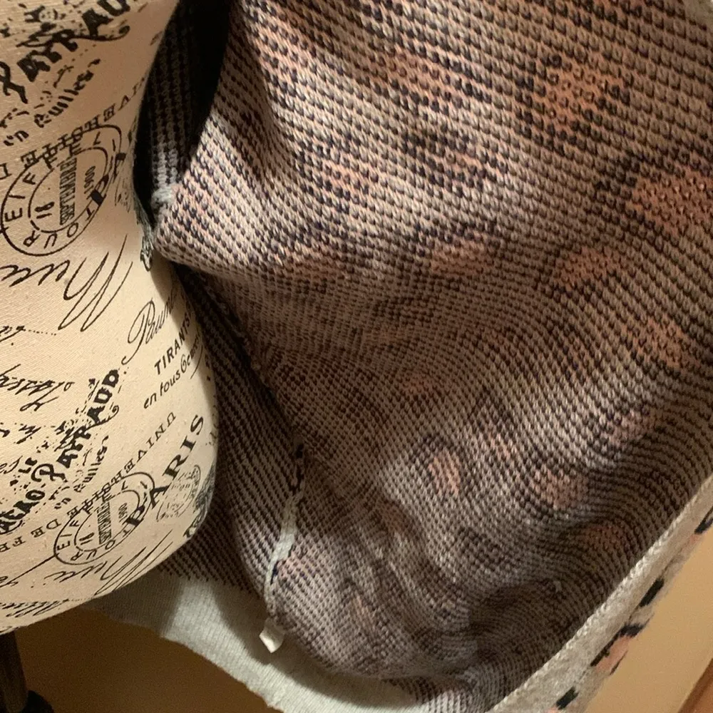 Hayden open front cheetah print cardigan duster 2XL/3XL gray/pink/black - Image 8