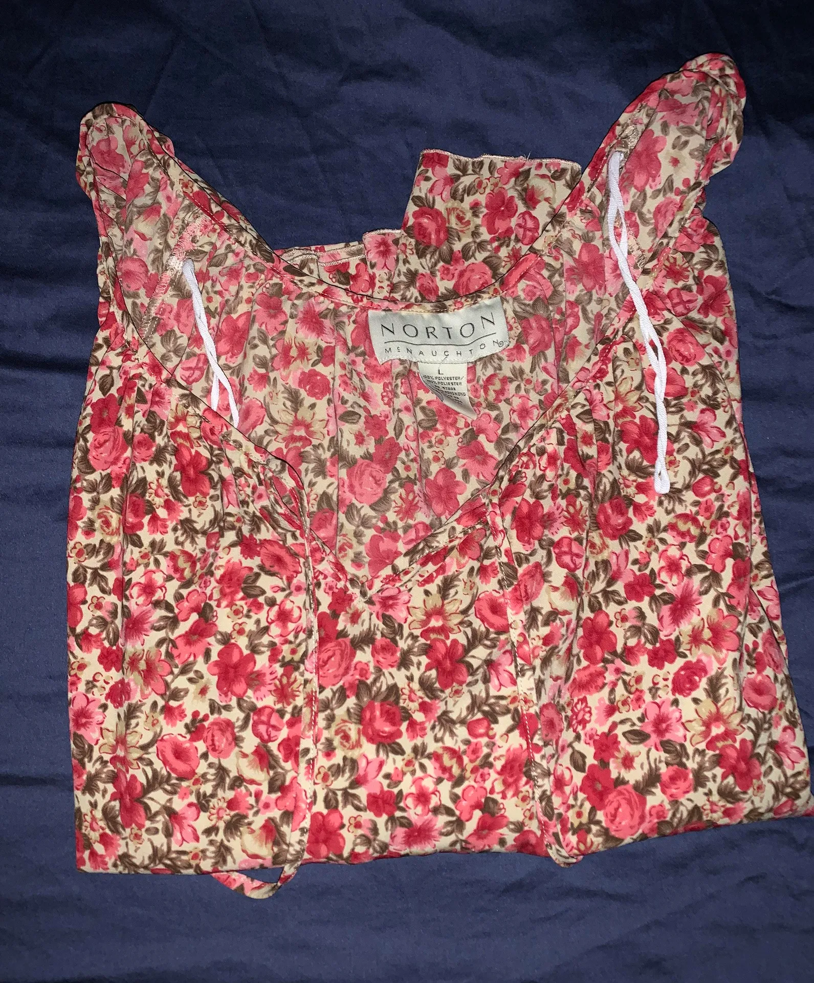 Norton Mcnaughton Floral Blouse  - Image 4