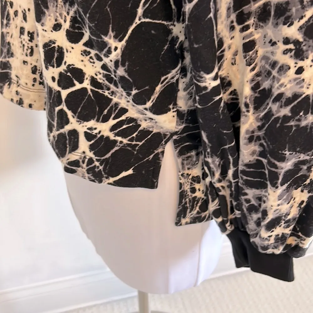 Rachel Comey Target Marble Print Hi Low Sweatshirt - Image 7