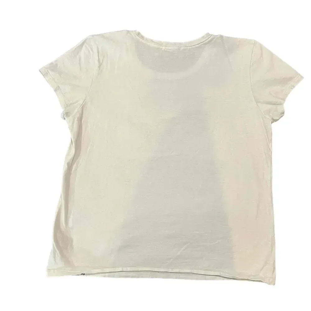 47 Women's Jacksonville Jaguars Sweet Spot‎ Franklin White T-Shirt Size Large - Image 4