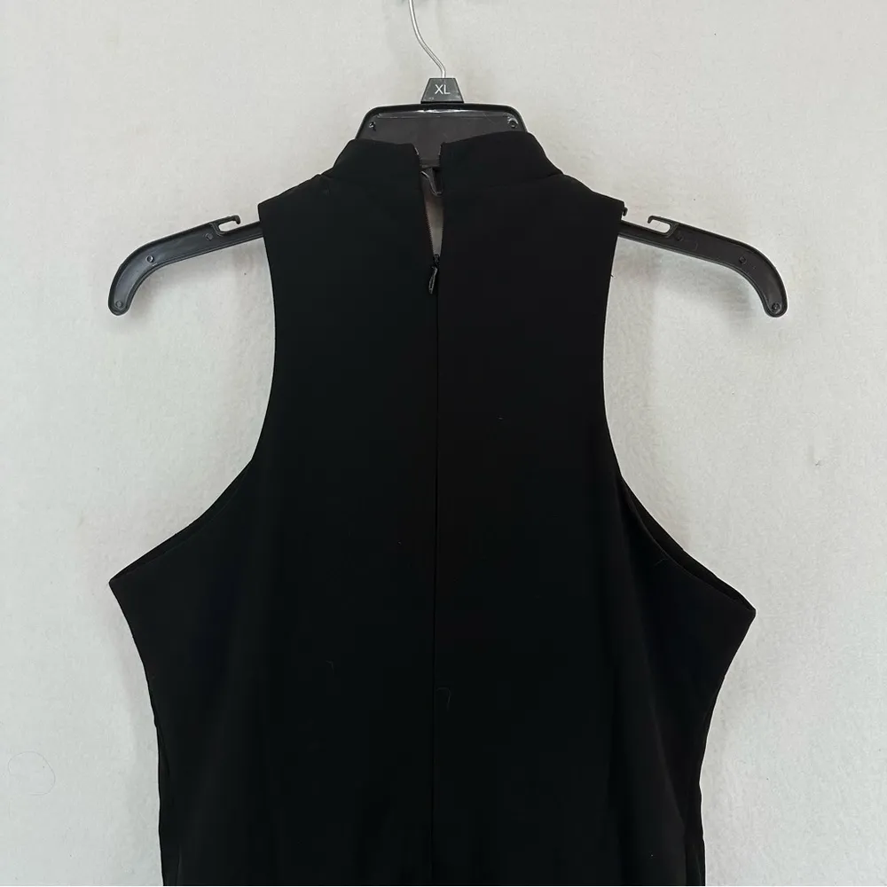 Glamorous Mini Cocktail Sleeveless Dress Small Black - Image 9