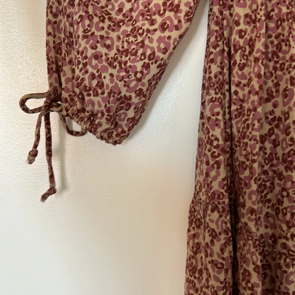 American Eagle Print Off the Shoulder Dress, Small, NWT - Image 3