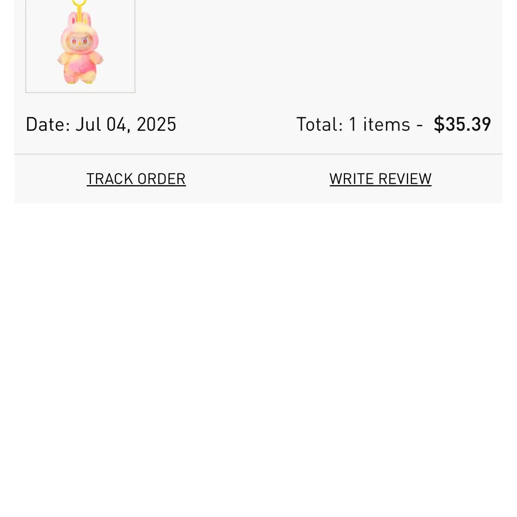 Popmart Labubu Big Into Energy BIE Plushie Keychain Keyring “Loyalty” Pink - Image 7