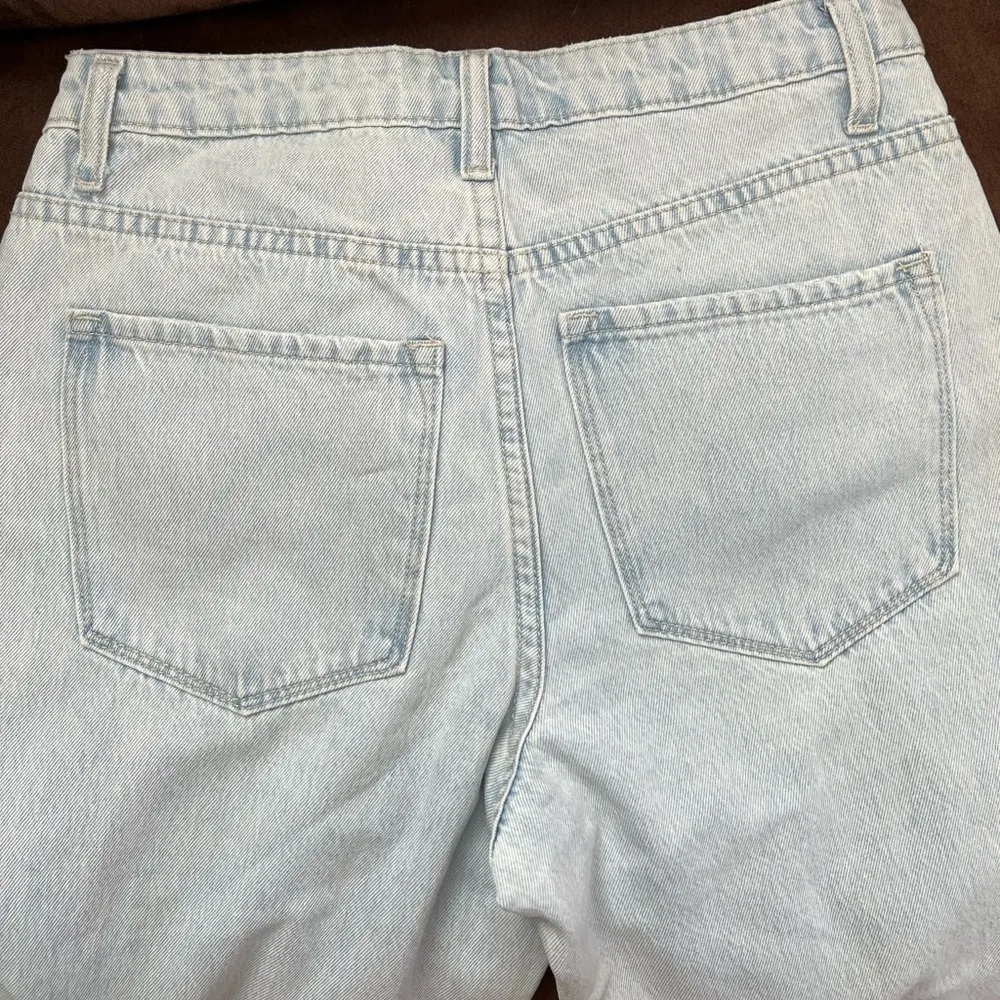 VERVET LOS ANGELES Light Blue Distressed Women's Jeans Size 26 - Image 5