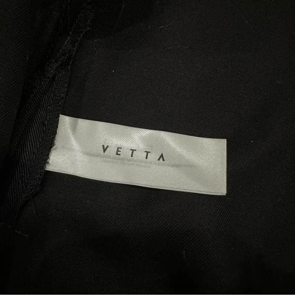 Vetta capsule convertible blouse black wrap top Size XS - Image 8