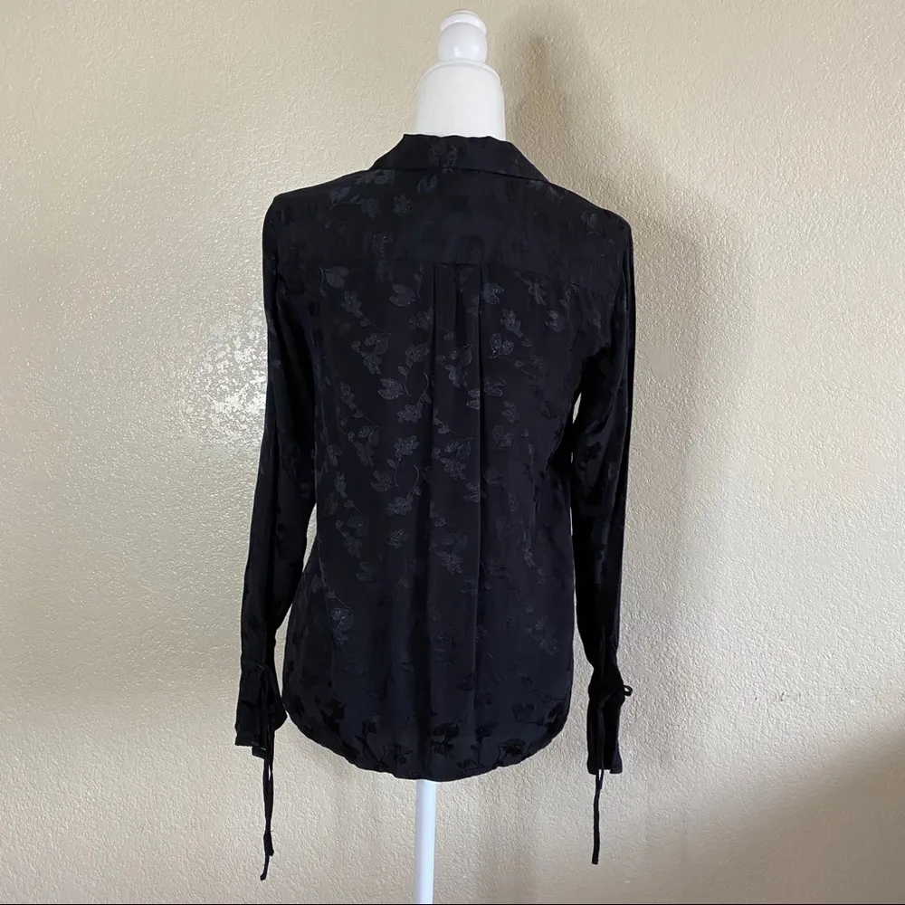 Treasure & Bond Tie Front Floral Top XXS NWT - Image 6